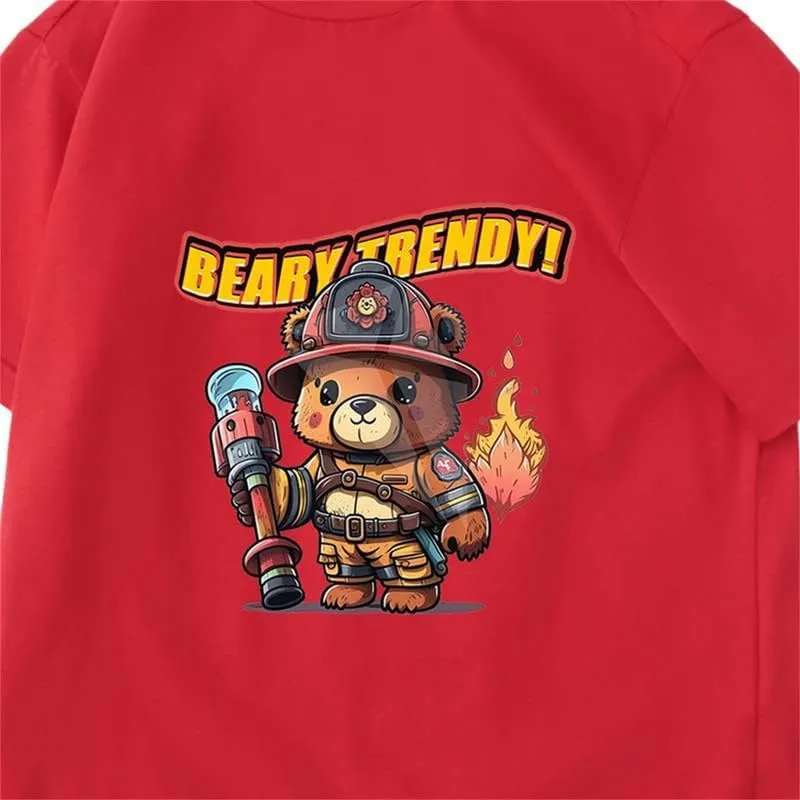 3 Pack Boys Short Sleeve Tshirt Cotton Multi Color Graphic Tee Summer Tops 6-18Y