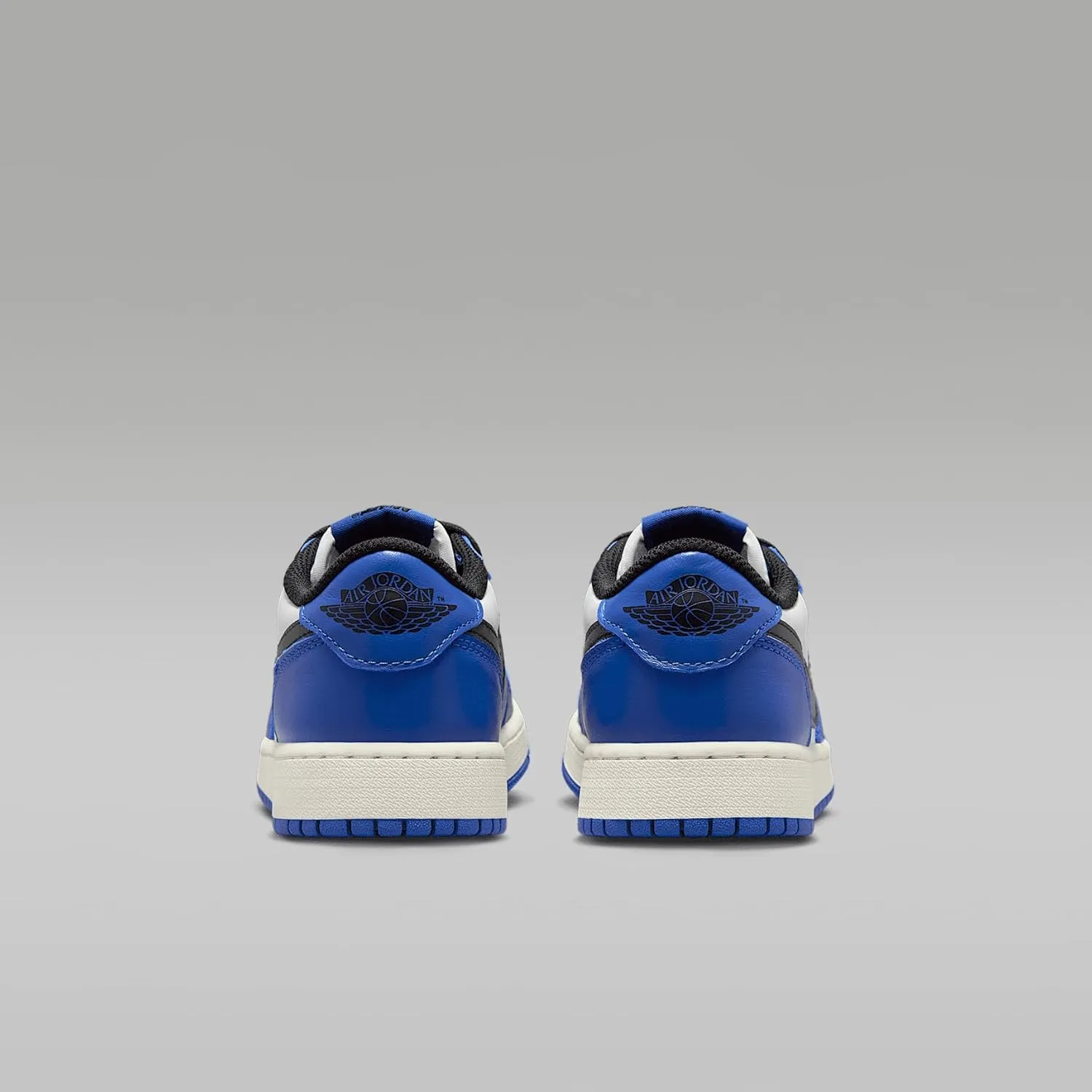 Air Jordan 1 Low OG Wolf Grey Big Kids' Shoes (CZ0858-140, White/Game Royal/Sail/Black)