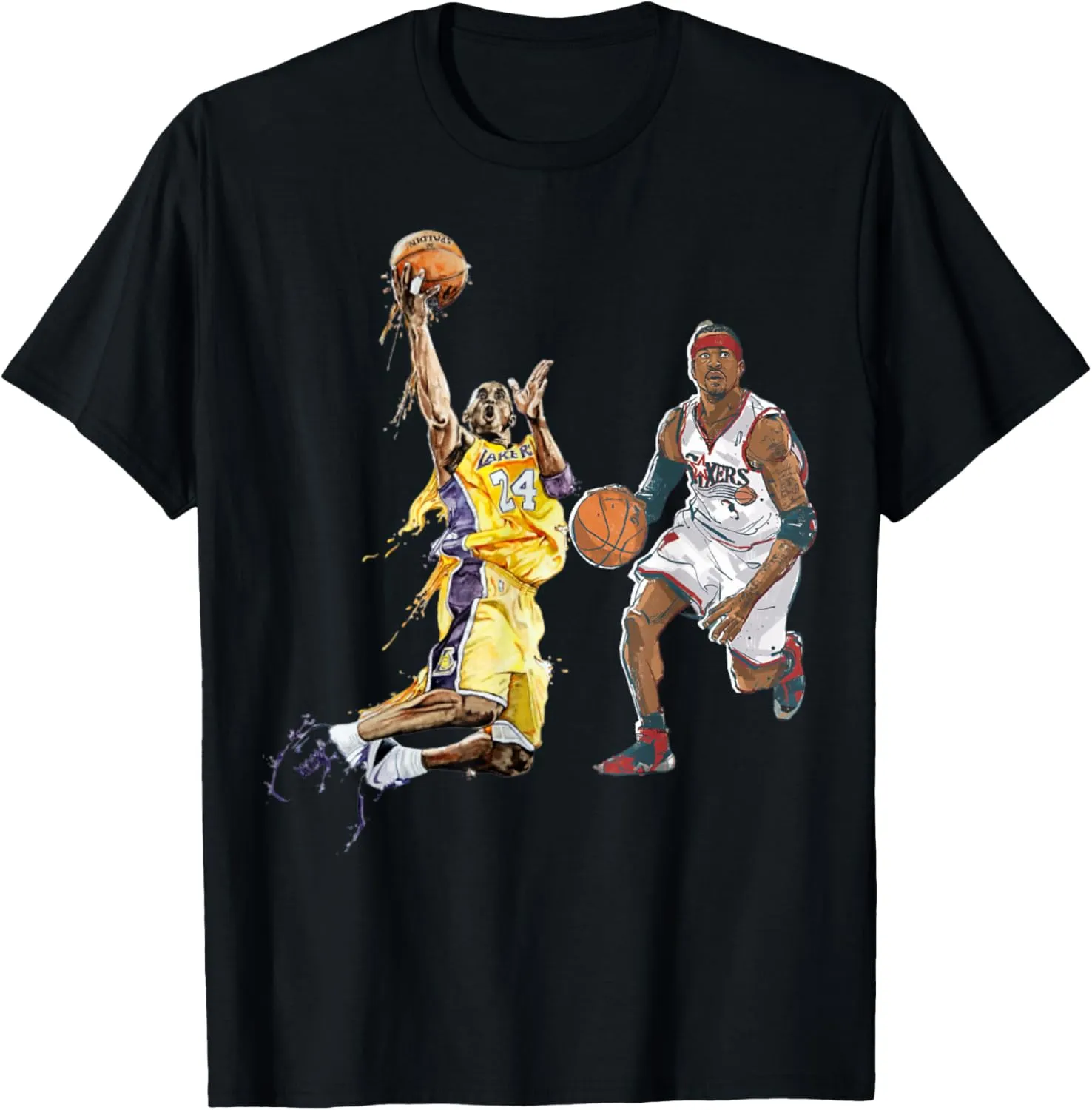 Basketball Stars Legends Vintage Retro Shirt T-Shirt