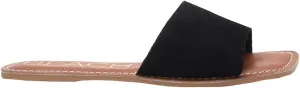 BEACH by Matisse Womens Bali Slide Flat Casual Sandals Casual - Black