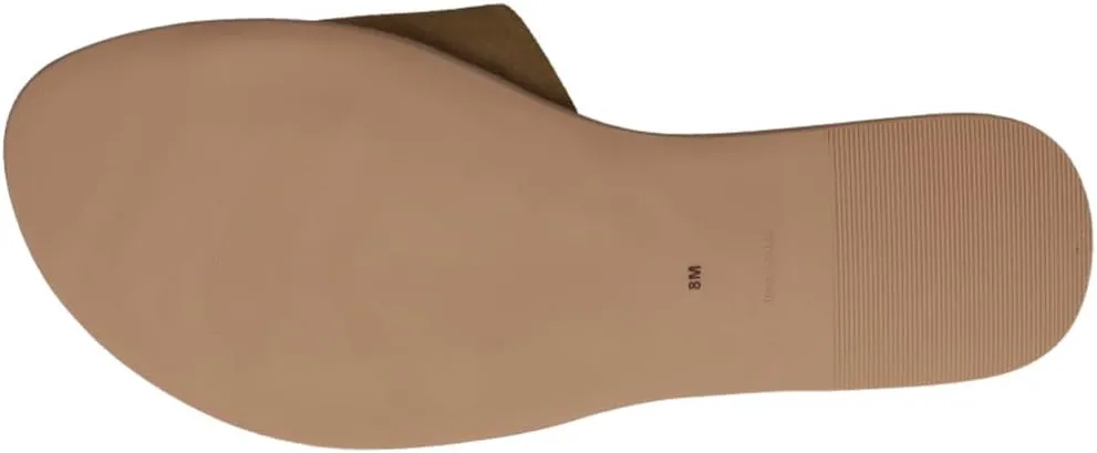 BEACH by Matisse Womens Cabana Slide Casual Sandals Casual - White