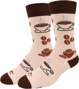 Benefeet Sox Mens Funny Crazy If You Can Read This Bring Me Taco Coffee Food Socks - Boys Novelty Saying