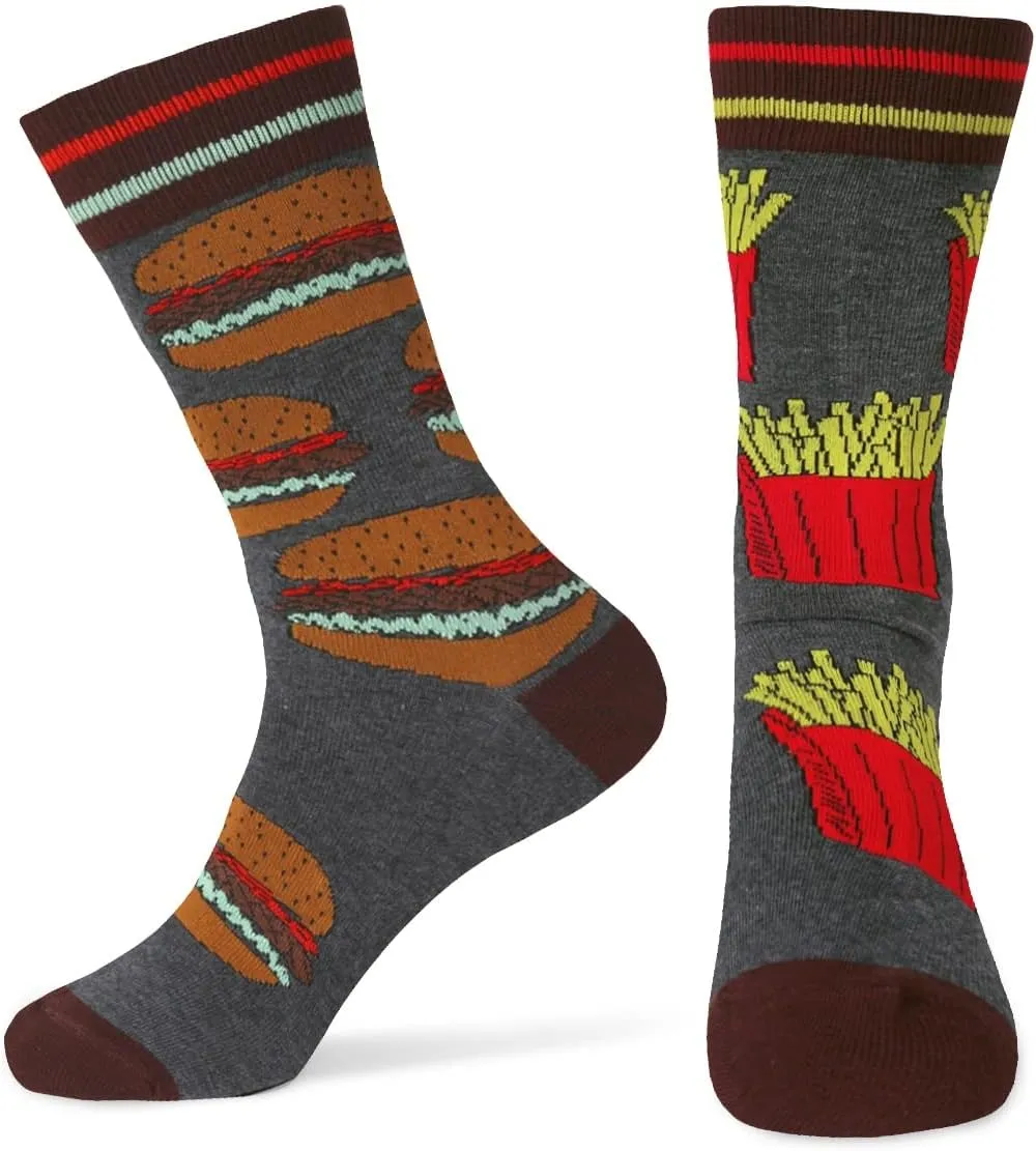 Benefeet Sox Mens Funny Crazy Socks Boys Teens Cool Funky 3D Print Graphic Novelty Pattern Seamless Athletic Basketball Socks
