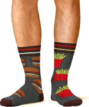 Benefeet Sox Mens Funny Crazy Socks Boys Teens Cool Funky 3D Print Graphic Novelty Pattern Seamless Athletic Basketball Socks