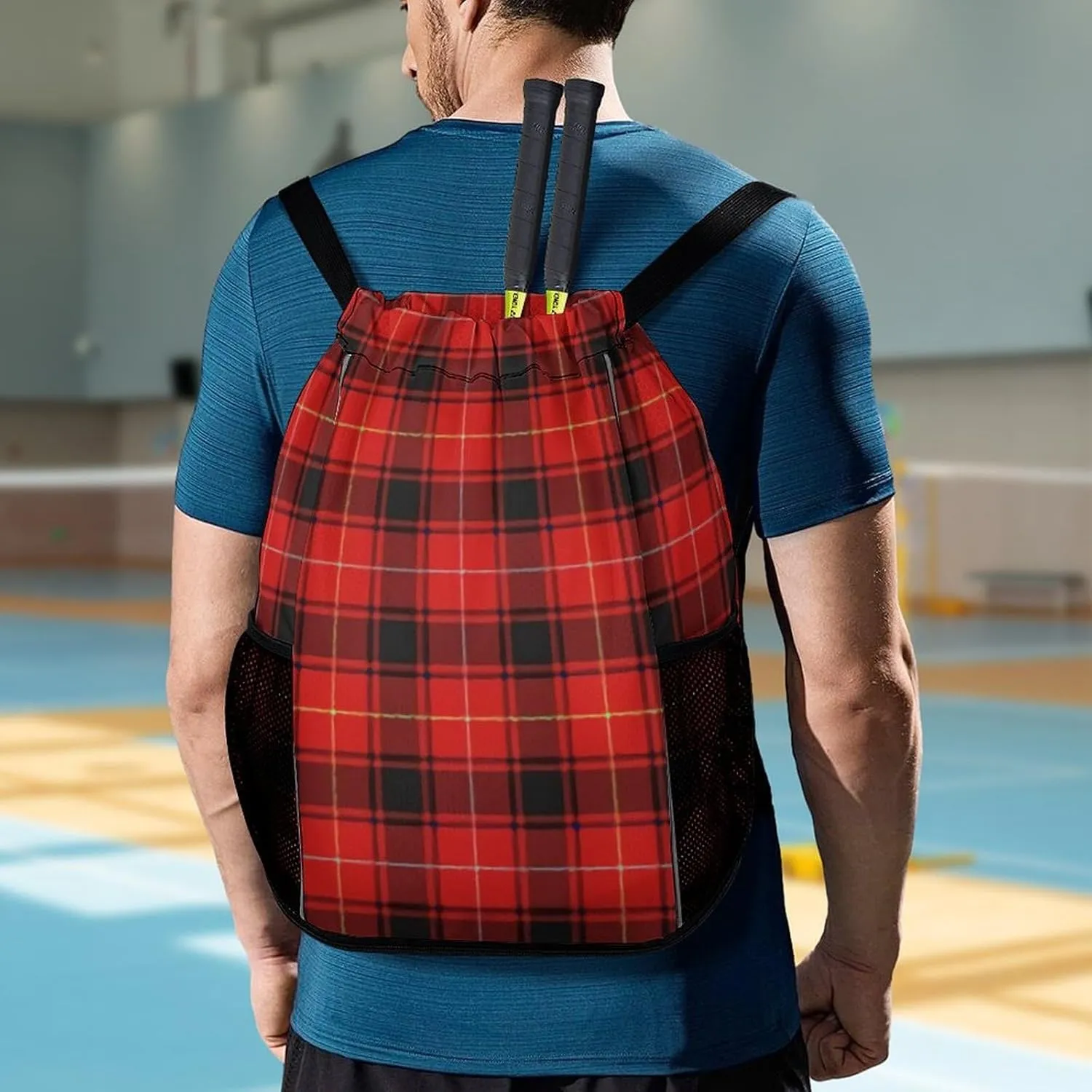 Clan MacIver Tartan Sports Bundle Pocket with Dry Wet Separation Unisex