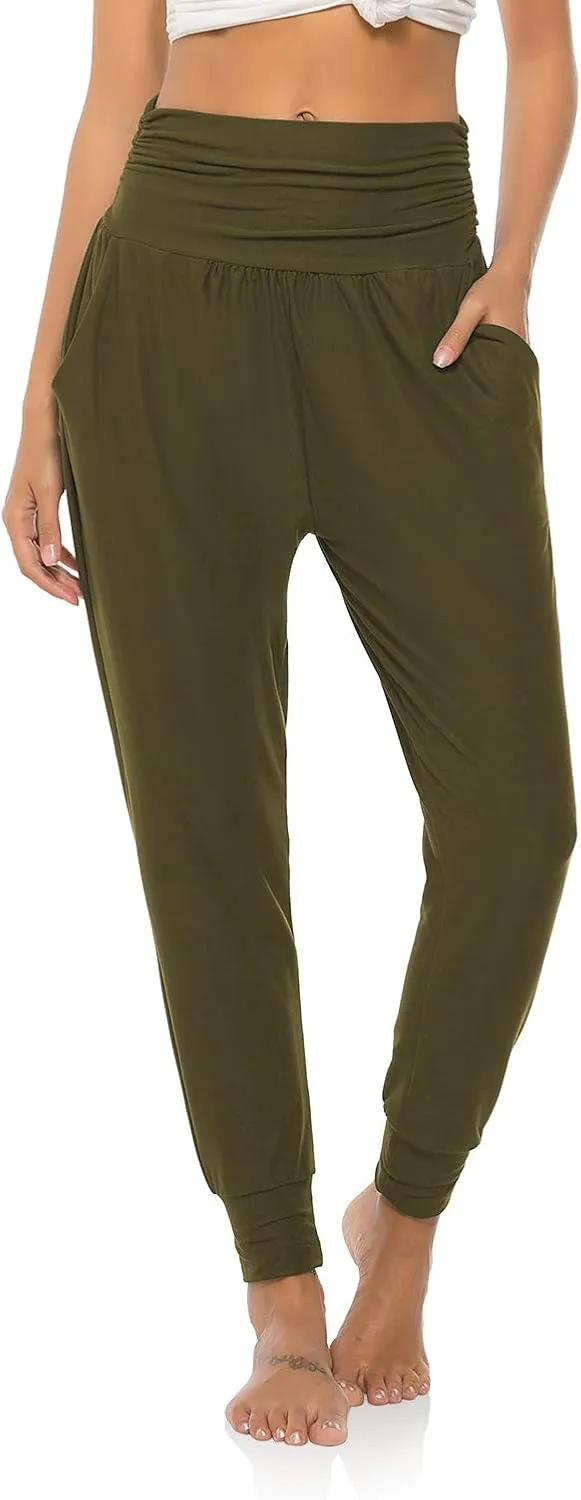 DIBAOLONG Womens Yoga Sweatpants Loose Workout Joggers Pants Comfy Lounge Pants with Pockets