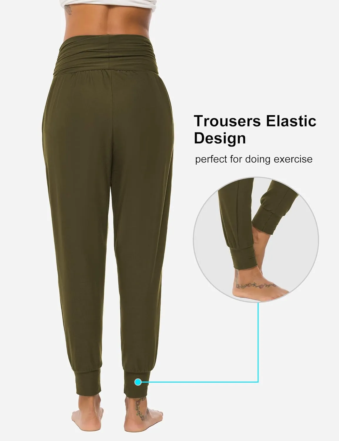 DIBAOLONG Womens Yoga Sweatpants Loose Workout Joggers Pants Comfy Lounge Pants with Pockets