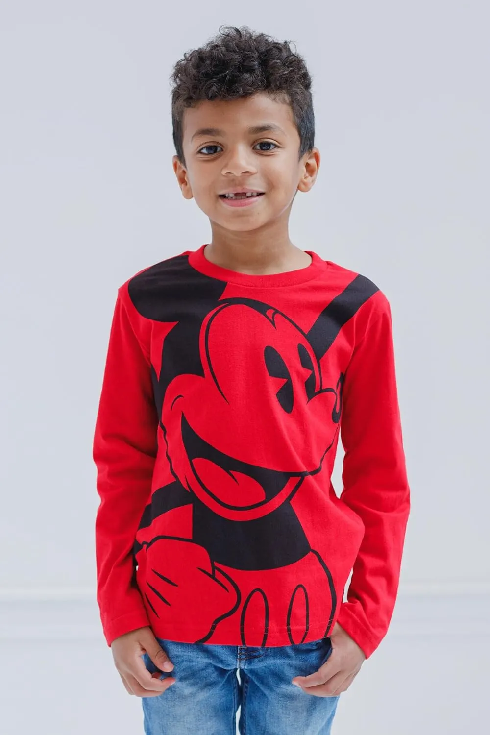 Disney Mickey Mouse 2 Pack T-Shirts Toddler to Big Kid