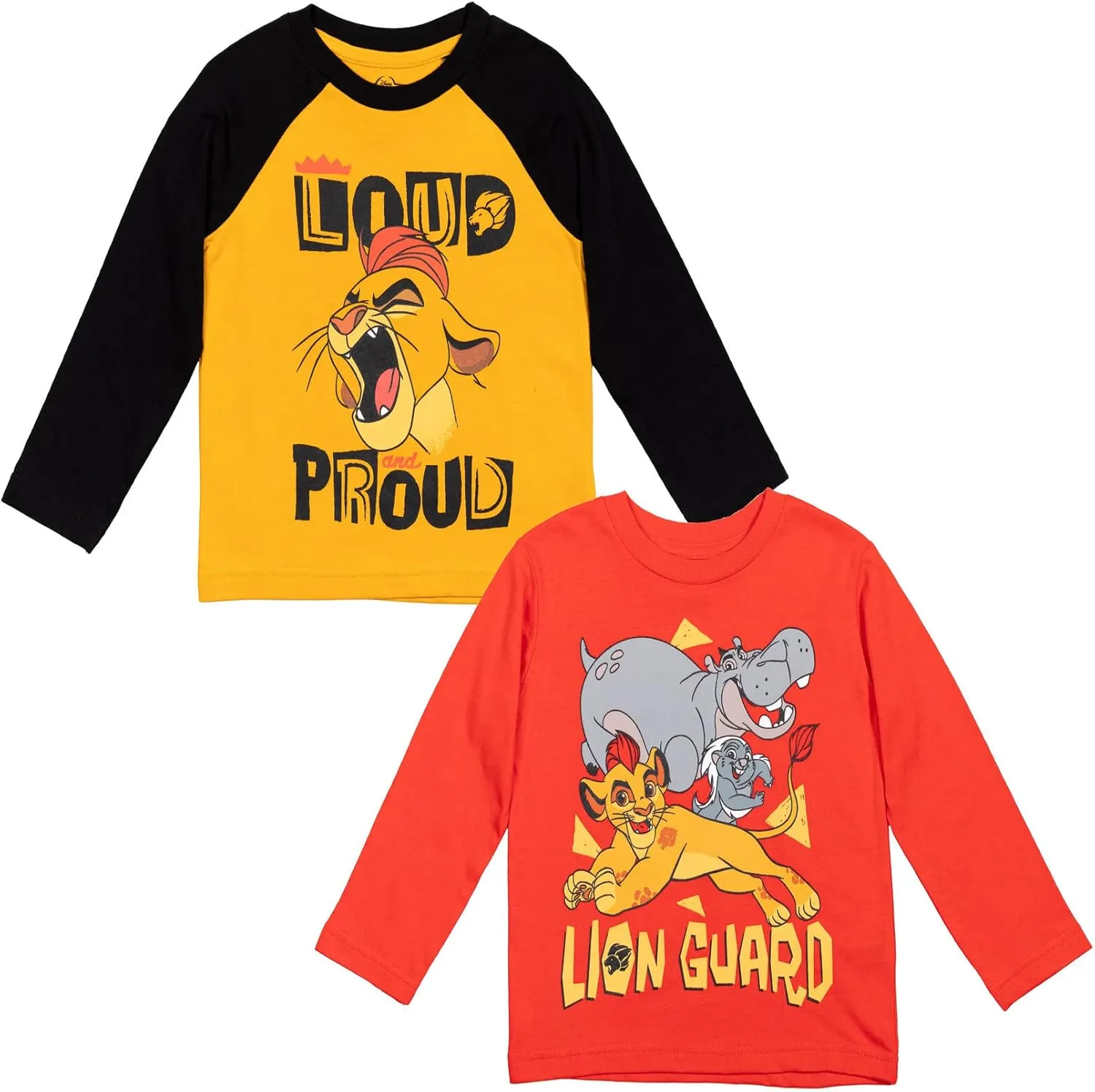 Disney Mickey Mouse 2 Pack T-Shirts Toddler to Big Kid