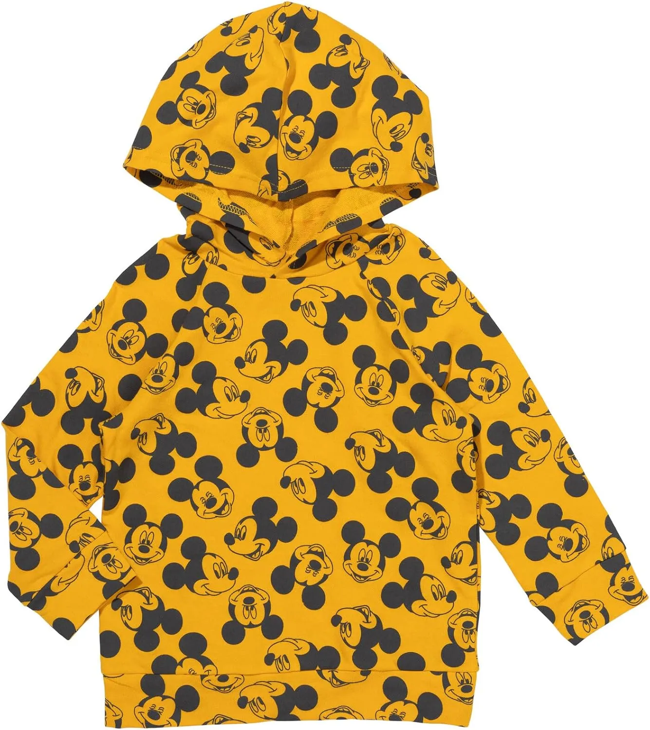 Disney Mickey Mouse Donald Duck Goofy Pluto French Terry Pullover Hoodie and Set Infant to Big Kid