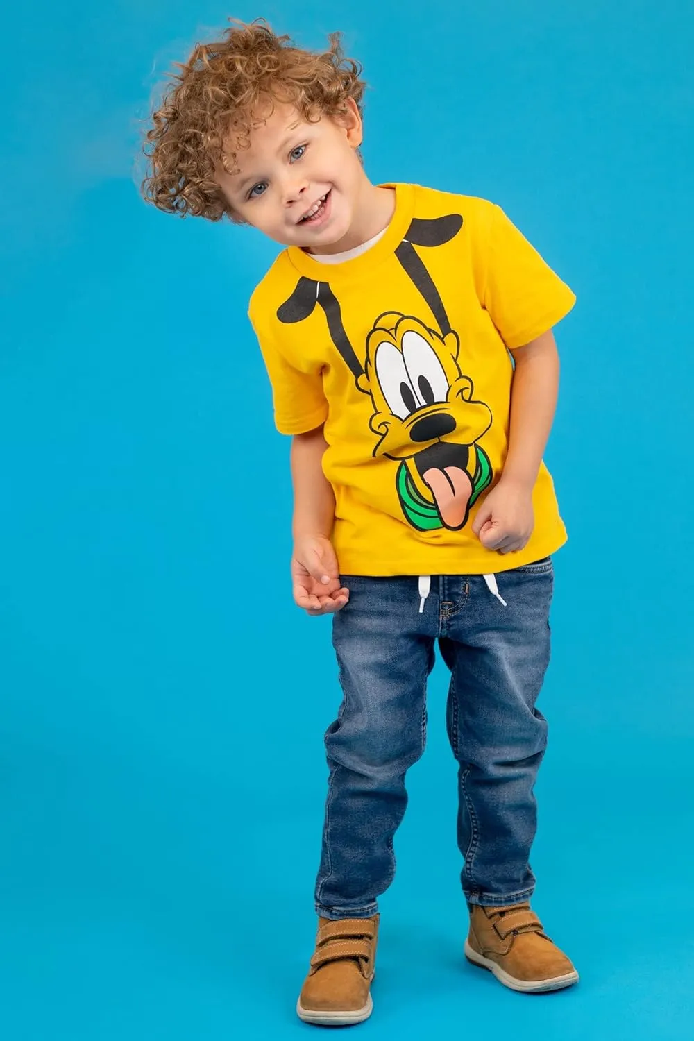 Disney Mickey Mouse Donald Duck Pluto Goofy T-Shirt Infant to Big Kid