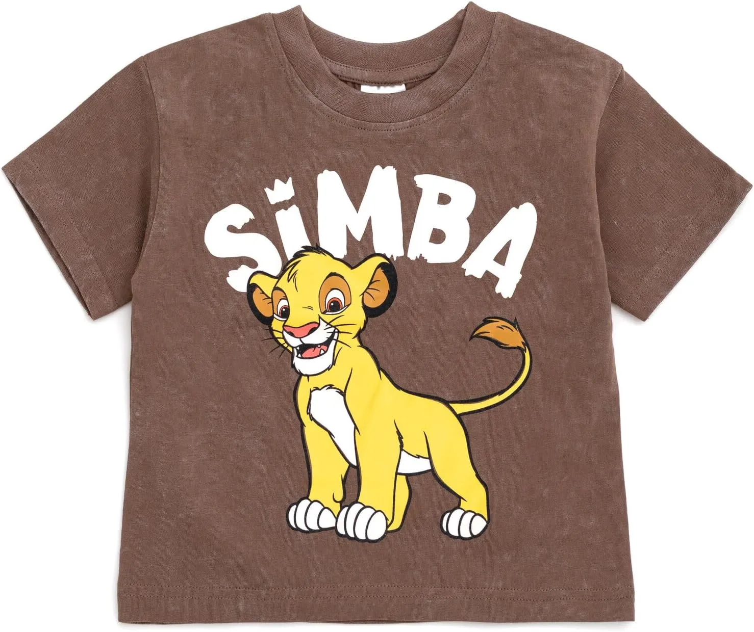 Disney Mickey Mouse Lion King Toy Story Cars French Terry T-Shirt & Shorts Set Infant to Big Kid Sizes (12 Months - 10-12)