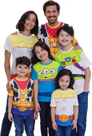 Disney Toy Story Matching Family Cosplay T-Shirt Infant to Adult Sizes (12 Months - 2XL)