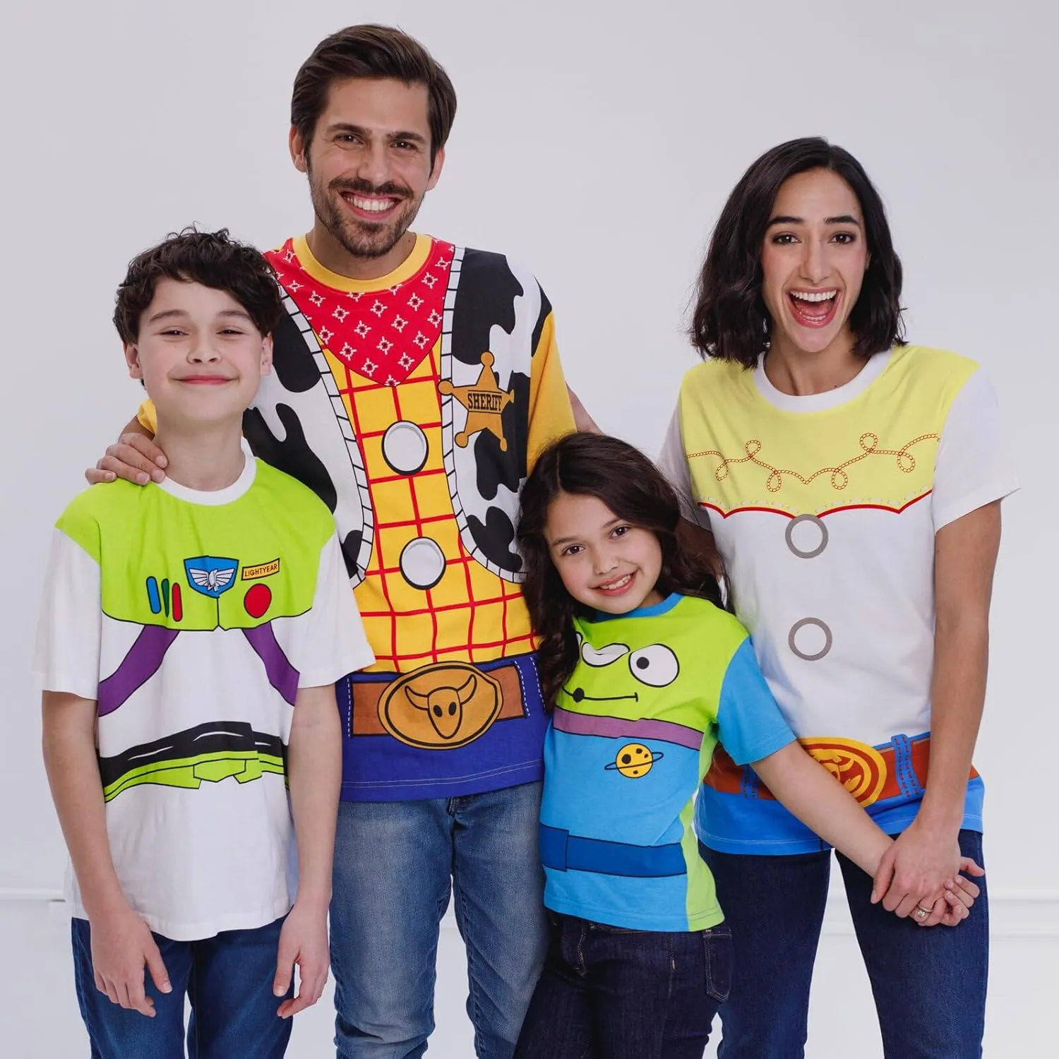 Disney Toy Story Matching Family Cosplay T-Shirt Infant to Adult Sizes (12 Months - 2XL)
