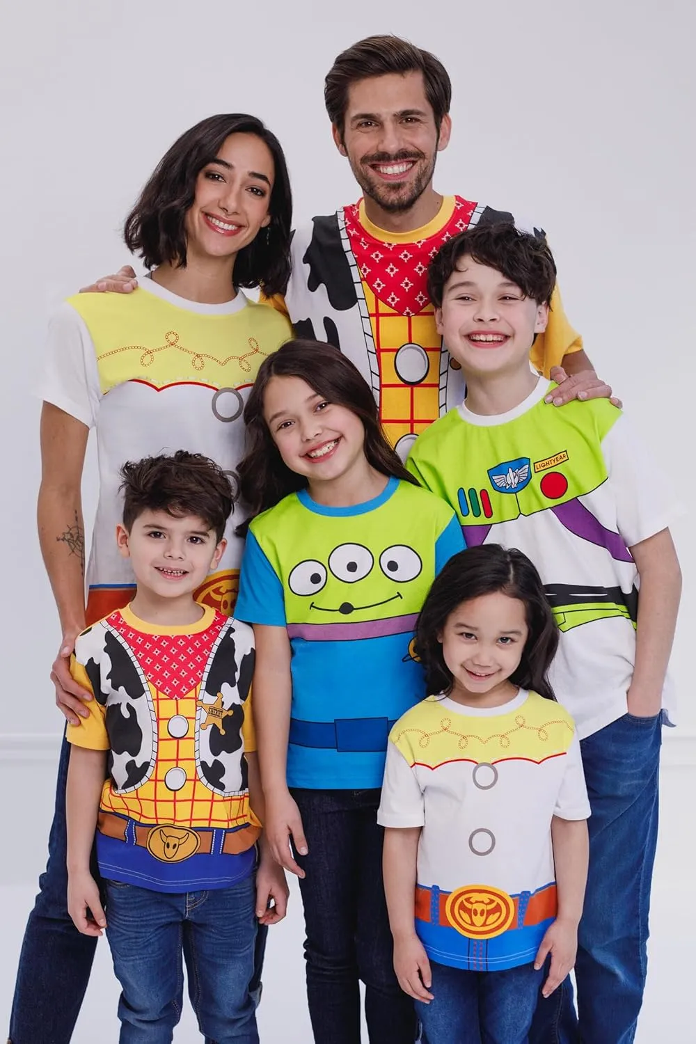Disney Toy Story Matching Family Cosplay T-Shirt Infant to Adult Sizes (12 Months - 2XL)