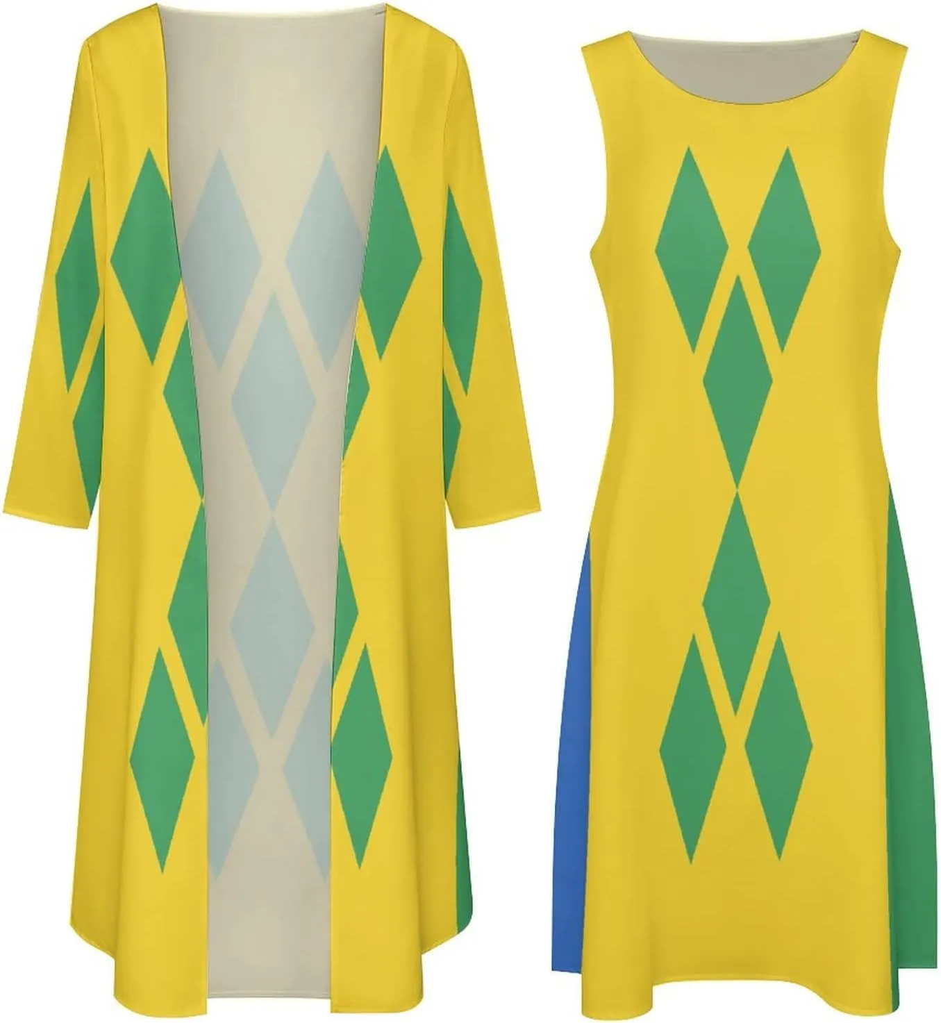 Dress Suit Skirts for Womens Summer Top Saint Vincent and The Grenadines Flag Casual V Neck Shift Dress XL
