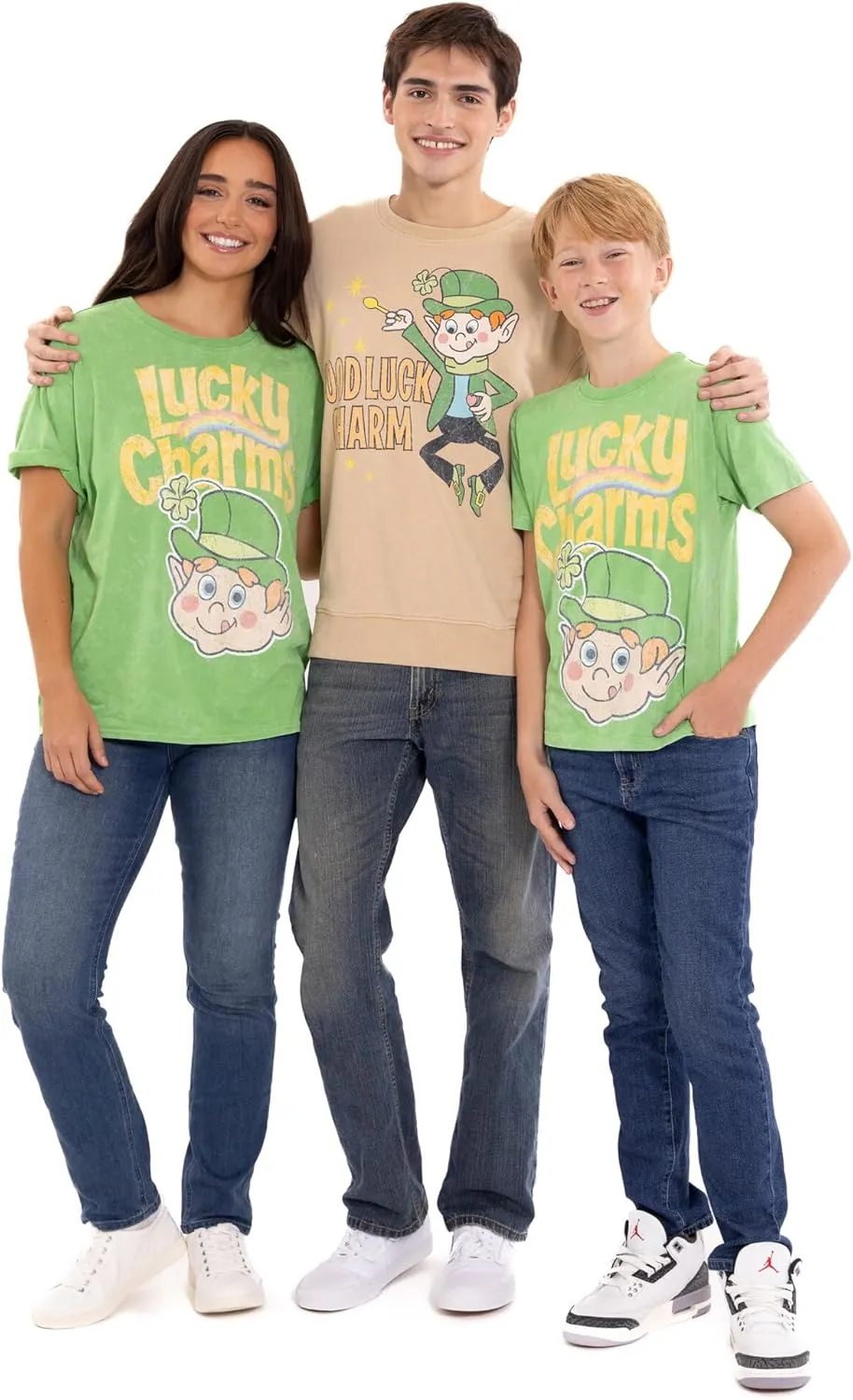 General Mills Retro Matching Family Drop Shoulder T-Shirt Toddler to Adult Sizes (2T - 2XL)