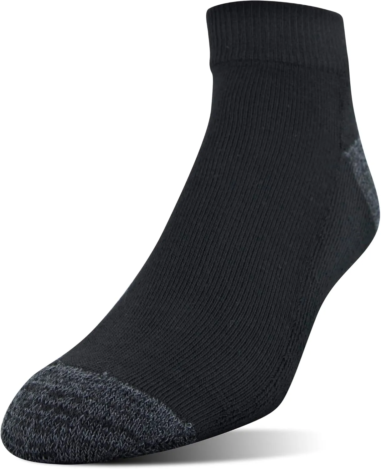 Gildan Men's Polyester Half Cushion Low Cut Socks, 12-pack