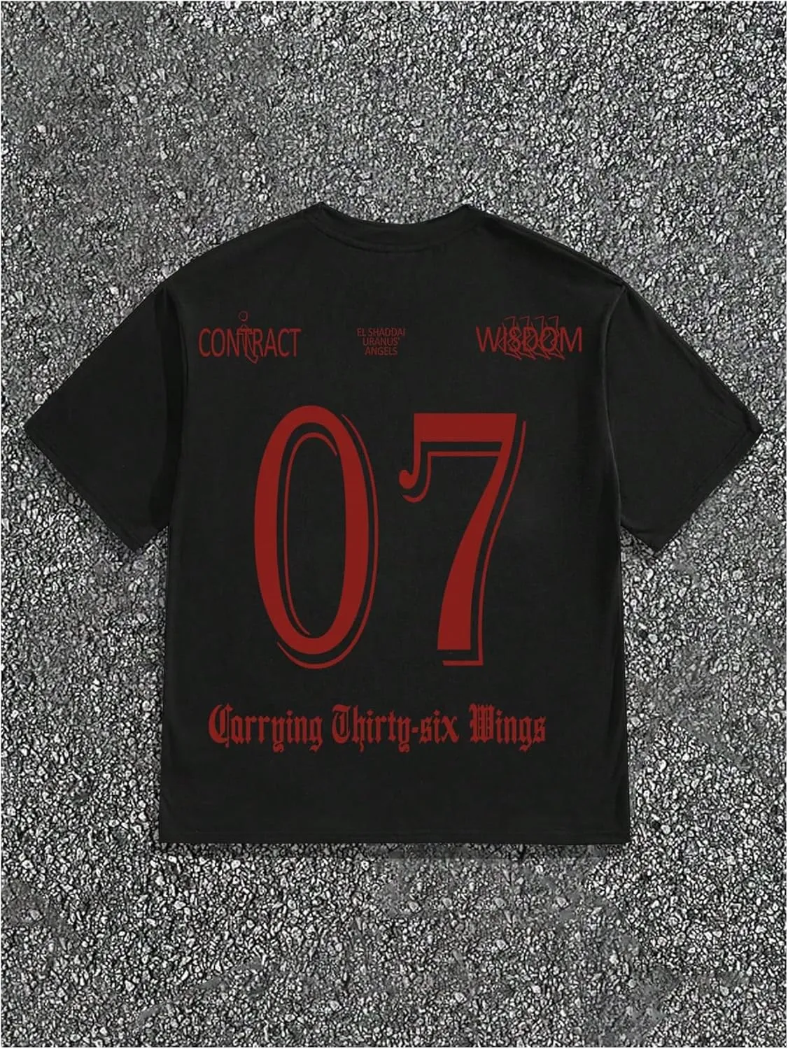 GORGLITTER Men's Graphic Print Short Sleeve Crew Neck T-Shirt Vintage Tee Tops Streetwear