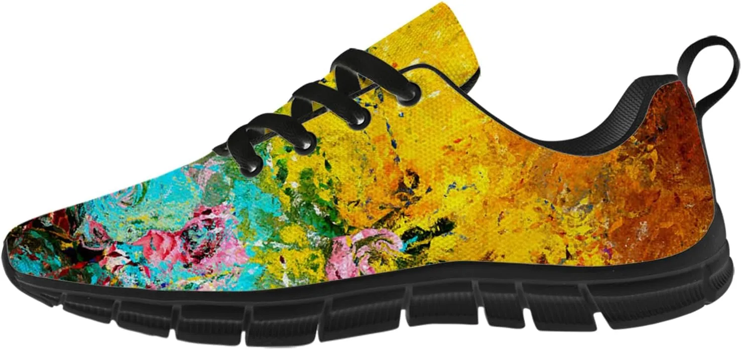 Graffiti Shoes for Women Men Running Shoes Walking Sneakers Tennis Shoes Gifts for Women Teens