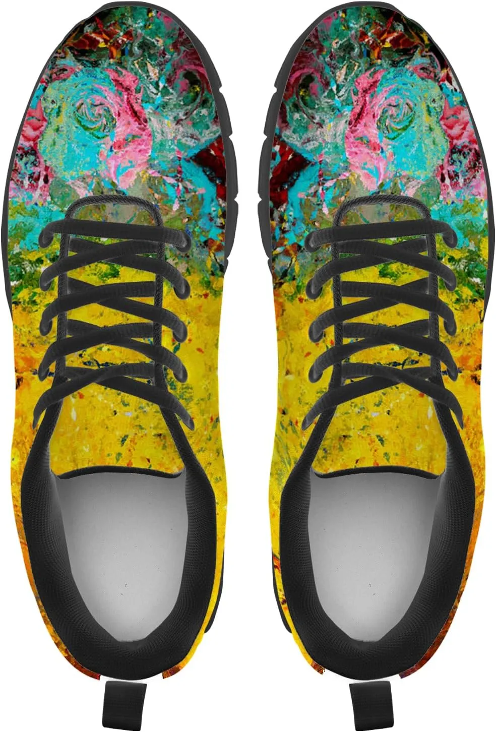 Graffiti Shoes for Women Men Running Shoes Walking Sneakers Tennis Shoes Gifts for Women Teens