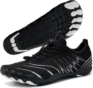 Hiking Barefoot Shoes Women Men - Wide Toe Box Footwear Zero Drop Athletic Cross Grounding Shoes, Minimalist Trainer Fashion Sneakers