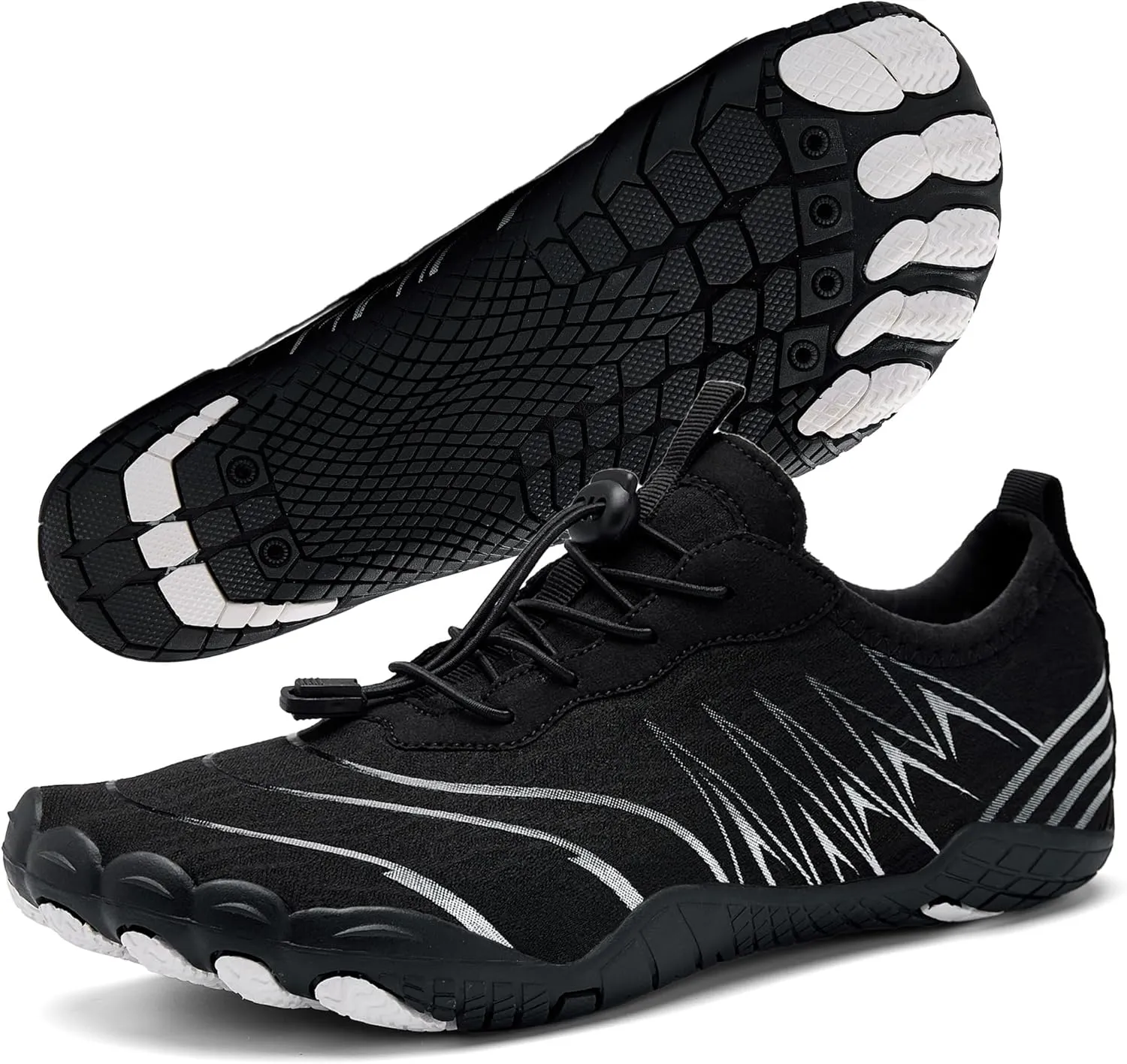 Hiking Barefoot Shoes Women Men - Wide Toe Box Footwear Zero Drop Athletic Cross Grounding Shoes, Minimalist Trainer Fashion Sneakers