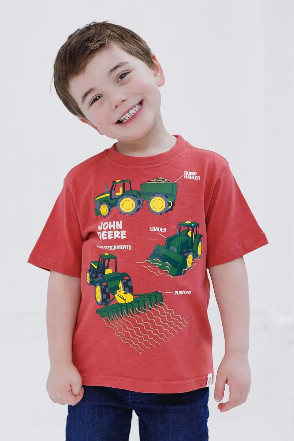 John Deere Truck T-Shirt Toddler to Little Kid Sizes (2T - 7-8)