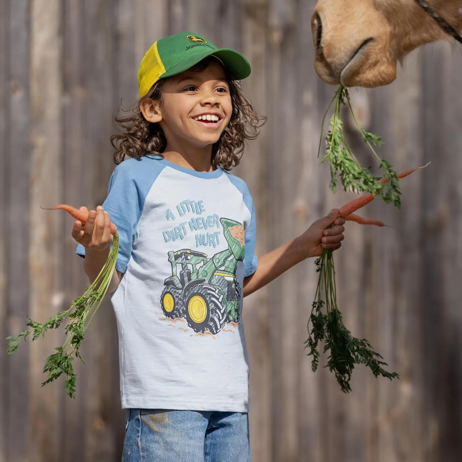 John Deere Truck T-Shirt Toddler to Little Kid Sizes (2T - 7-8)