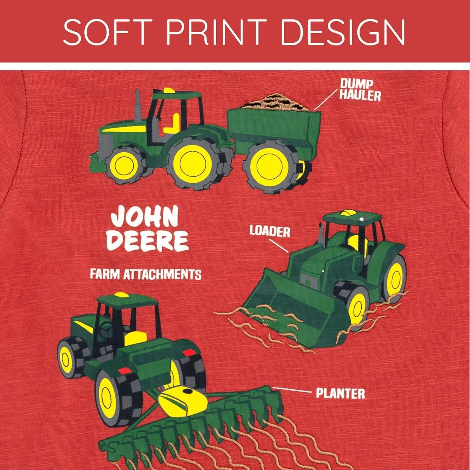 John Deere Truck T-Shirt Toddler to Little Kid Sizes (2T - 7-8)