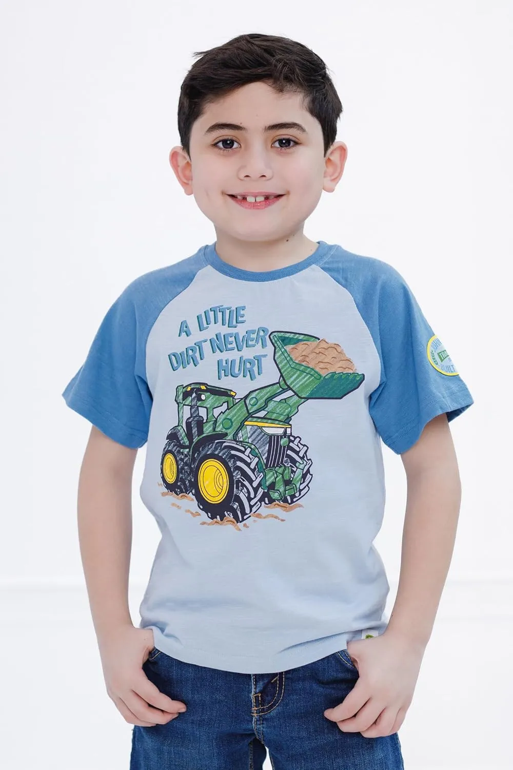 John Deere Truck T-Shirt Toddler to Little Kid Sizes (2T - 7-8)