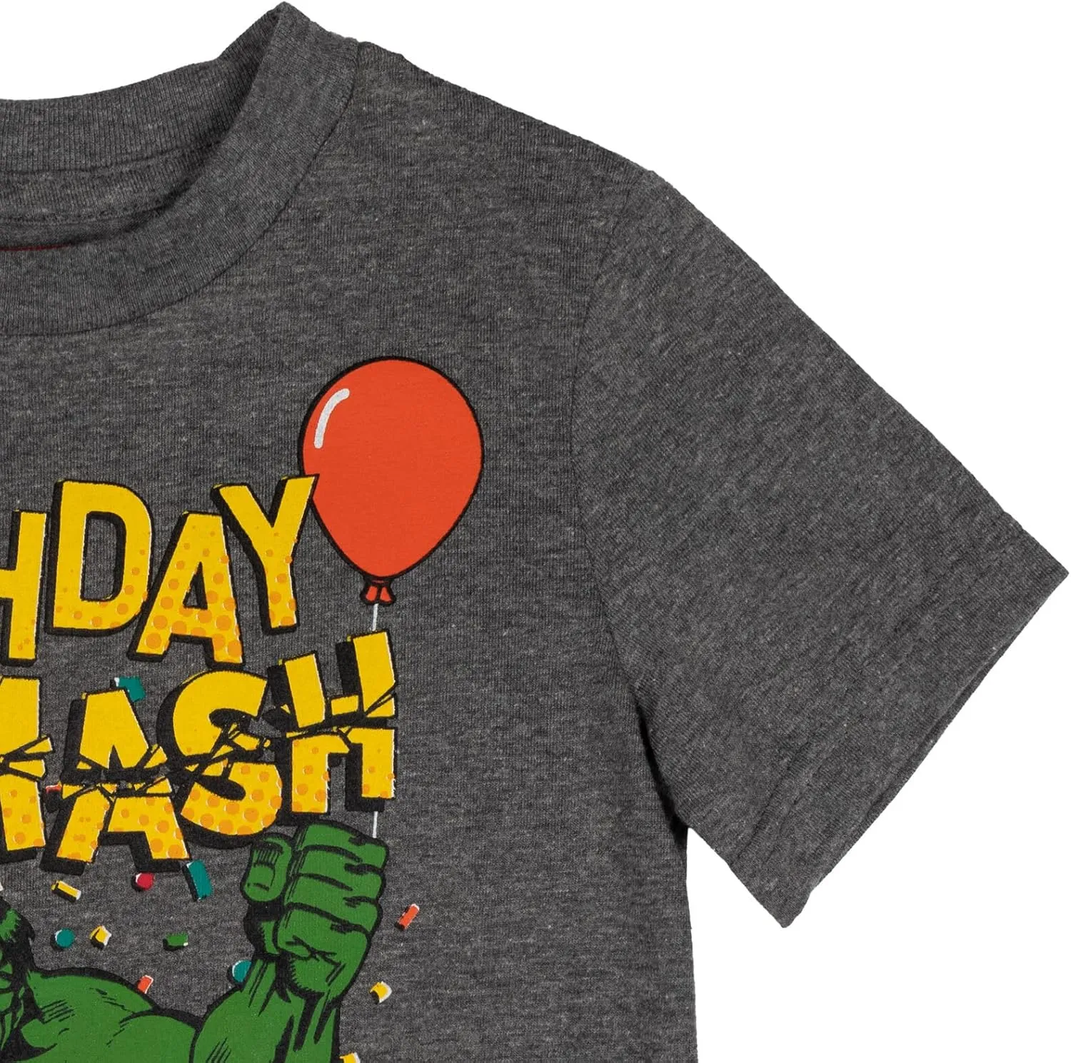 Marvel Avengers Spider-Man Captain America Hulk Birthday T-Shirt Toddler to Big Kid