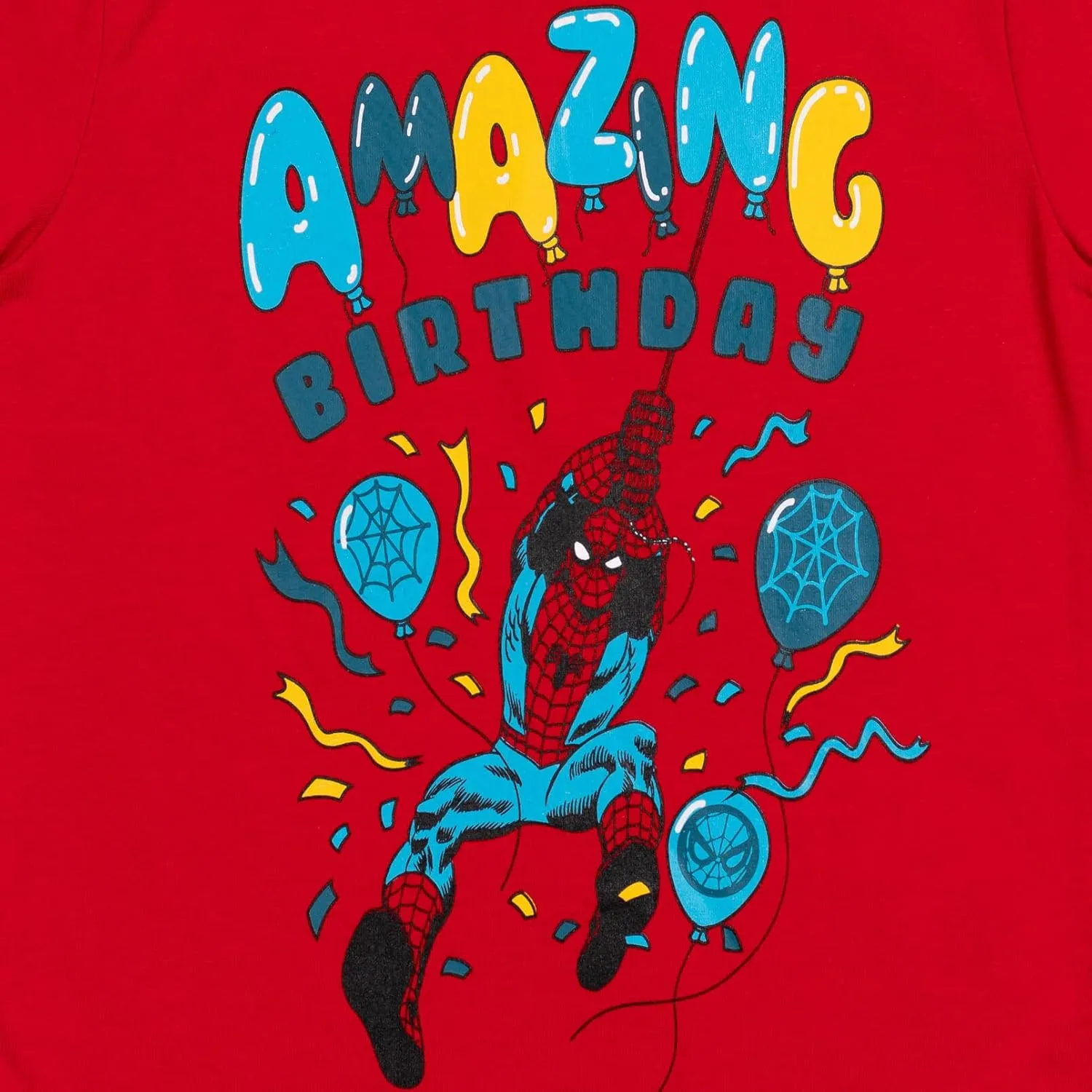 Marvel Avengers Spider-Man Captain America Hulk Birthday T-Shirt Toddler to Big Kid