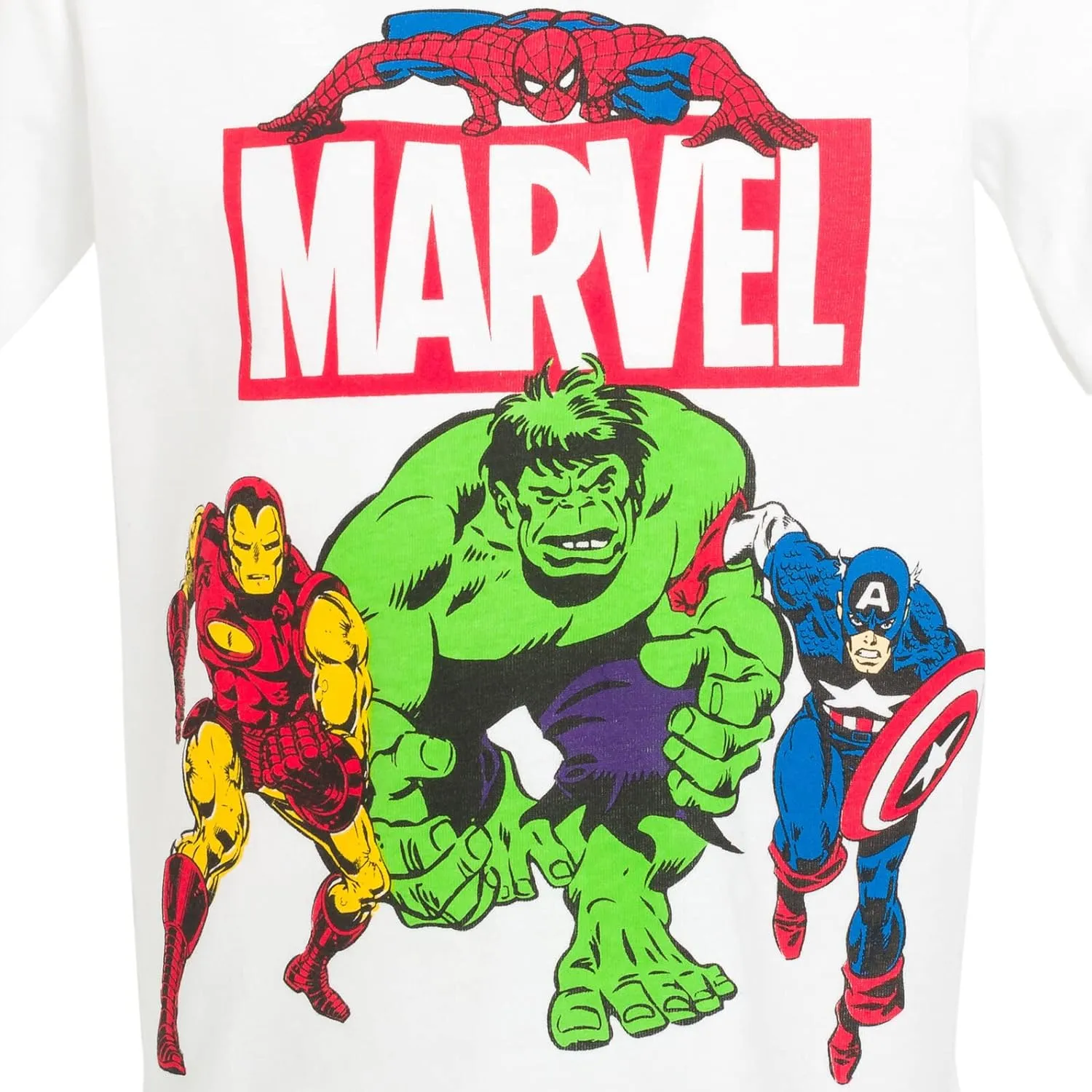 Marvel Avengers Spider-Man Iron Man Thor 3 Pack T-Shirts Toddler to Big Kid