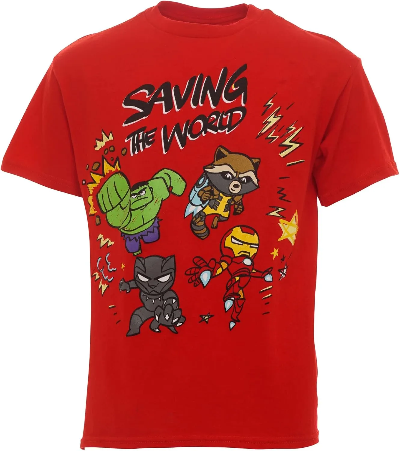 Marvel Avengers Spider-Man Iron Man Thor 3 Pack T-Shirts Toddler to Big Kid