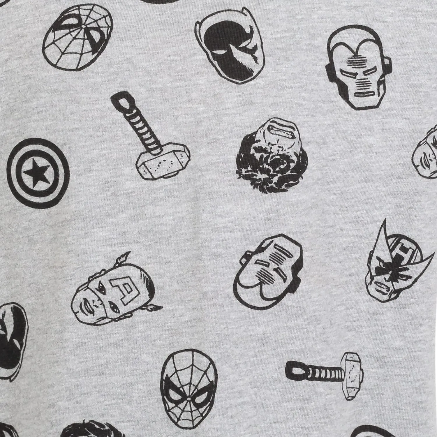 Marvel Avengers Spider-Man Iron Man Thor 3 Pack T-Shirts Toddler to Big Kid