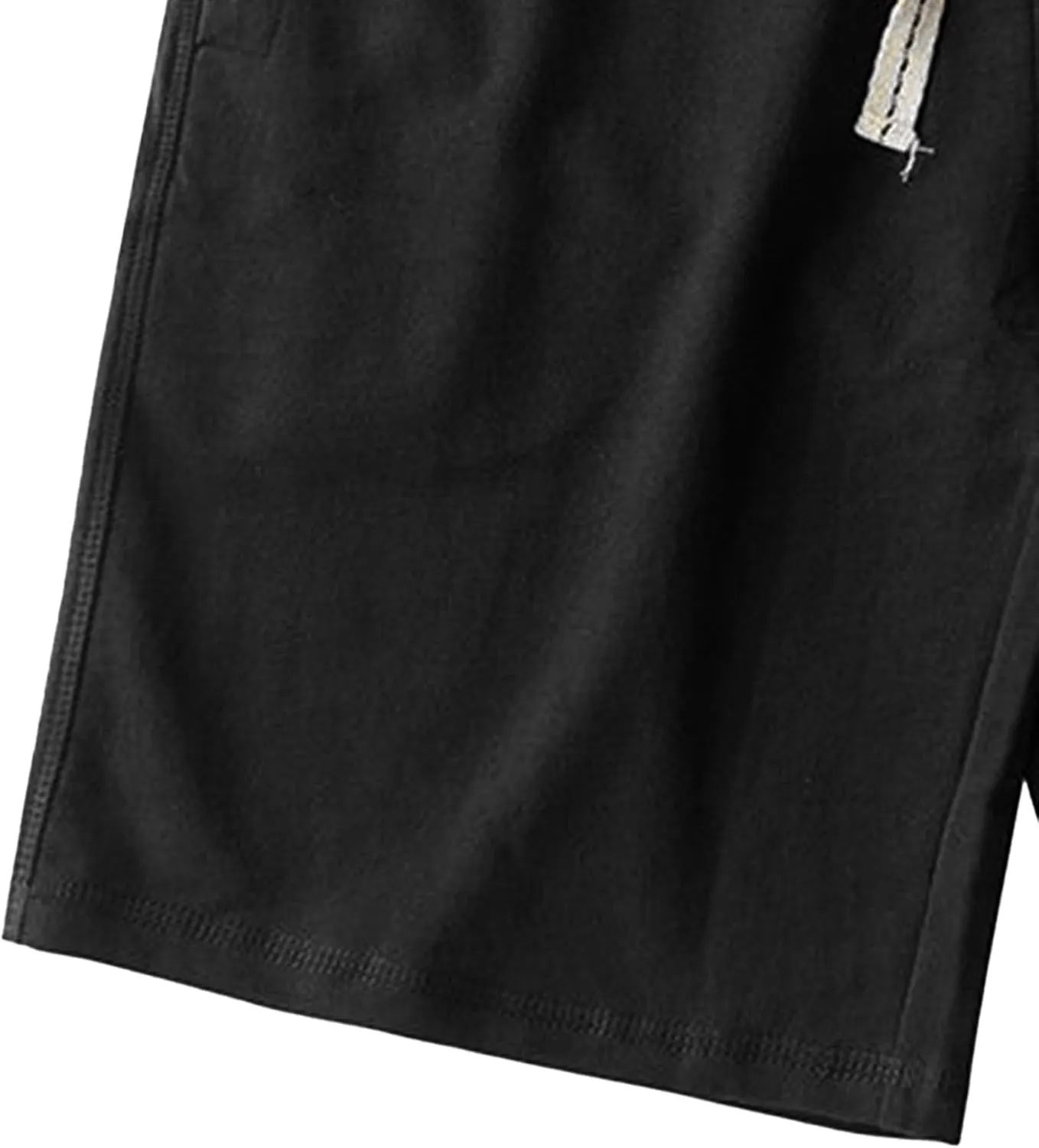 Men Cotton Classic Sweat Drawstring Shorts Running Gym Cotton Sweat Mens Short Athletic Workout Lounge Short