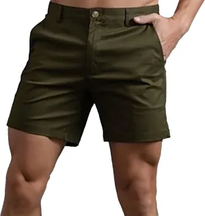 Men's Cotton Cargo Short Pants Relaxed Fit Outdoor Work Shorts Casual Lightweight Casual Pockets Short