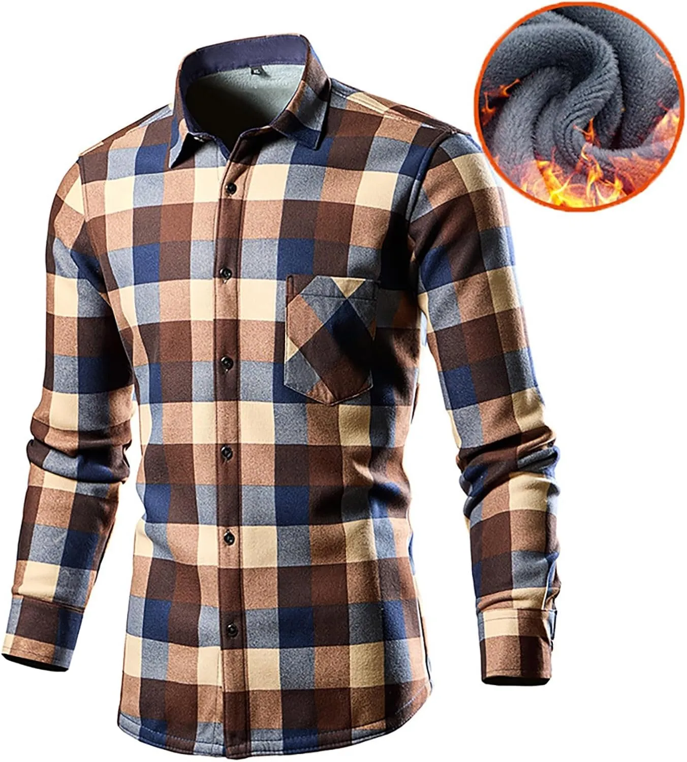 MIDOO Rain Jacket Men Long Arms Color Personality Long Sleeve Shirt Youth Fashion Casual Cardigan Coats for Men Fashion