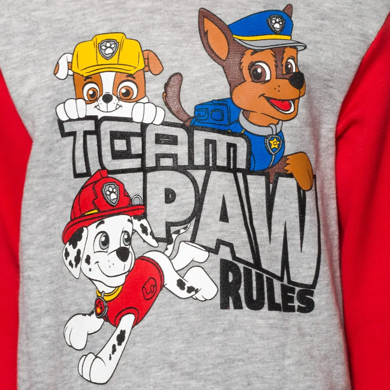 Nickelodeon Paw Patrol Fleece Pullover Hoodie and Pants Outfit Set Toddler to Big Kid Sizes (2T - 10-12)