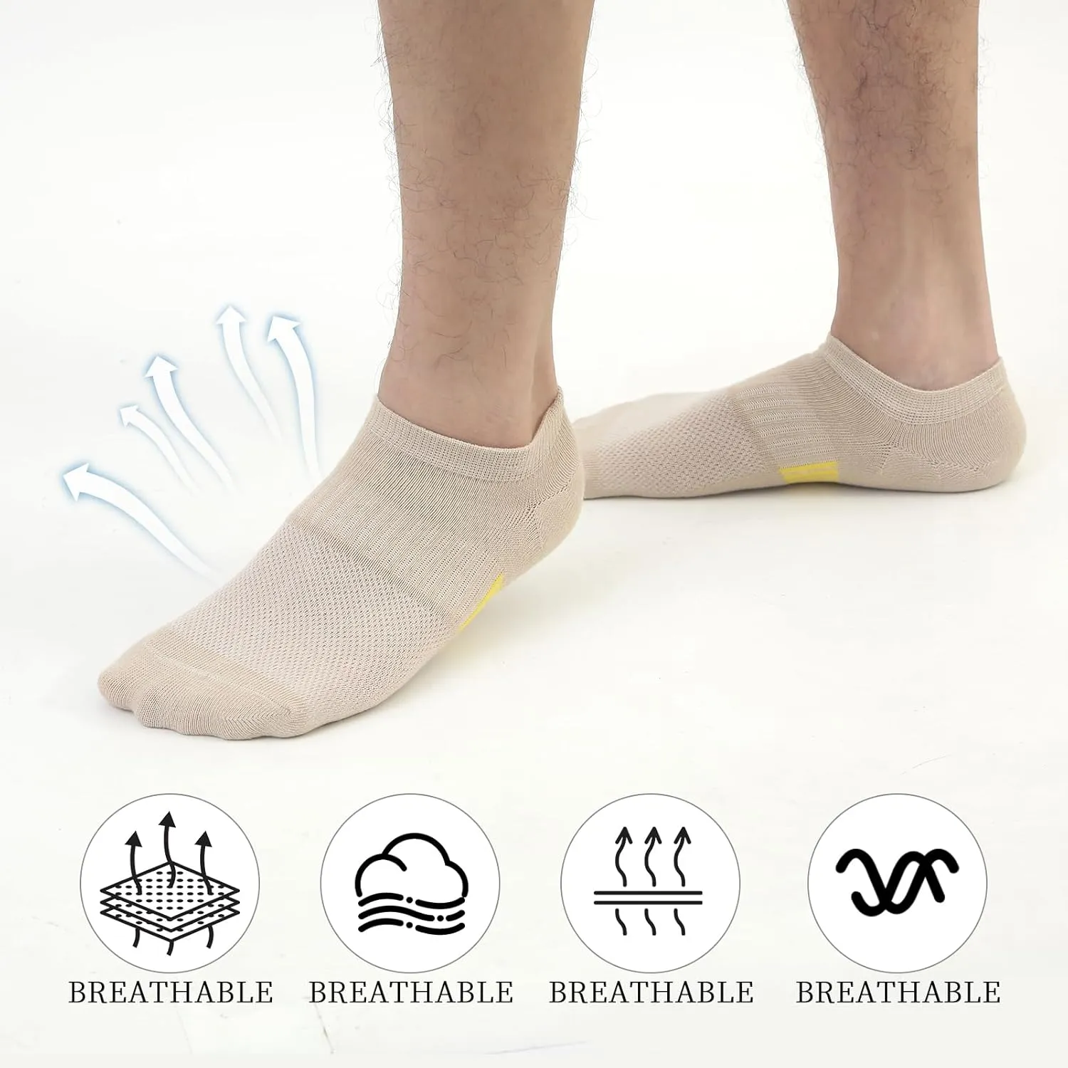 No Show Socks Womens and Men Slipper Low Cut Ankle Socks Running Novelty Casual Invisible Athletic Socks