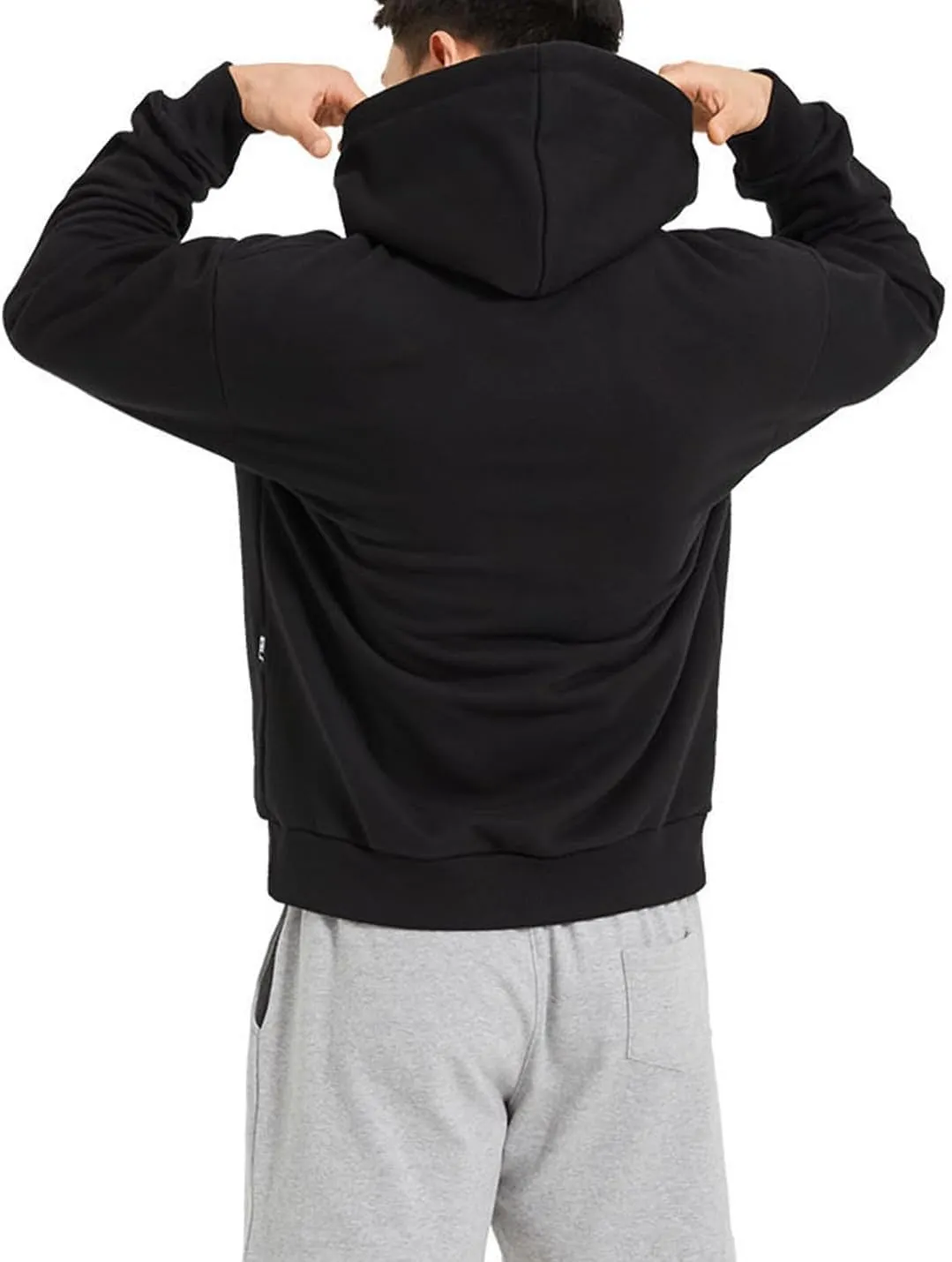 PAODIKUAI Men Hoodie Sweatshirt Loose Fit Fashion Pullover Hoodie Casual Long Sleeve Hooded Sweatshirt with Pocket