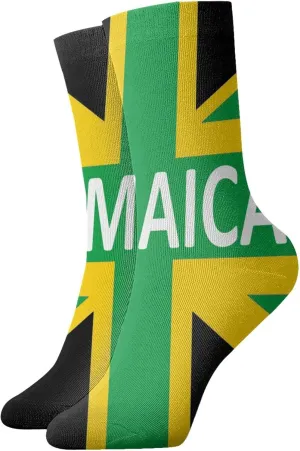 Puerto Rico PR Flag Unisex Casual Crew Socks Novelty Athletic Socks Men's Dress Socks Patterned Sock