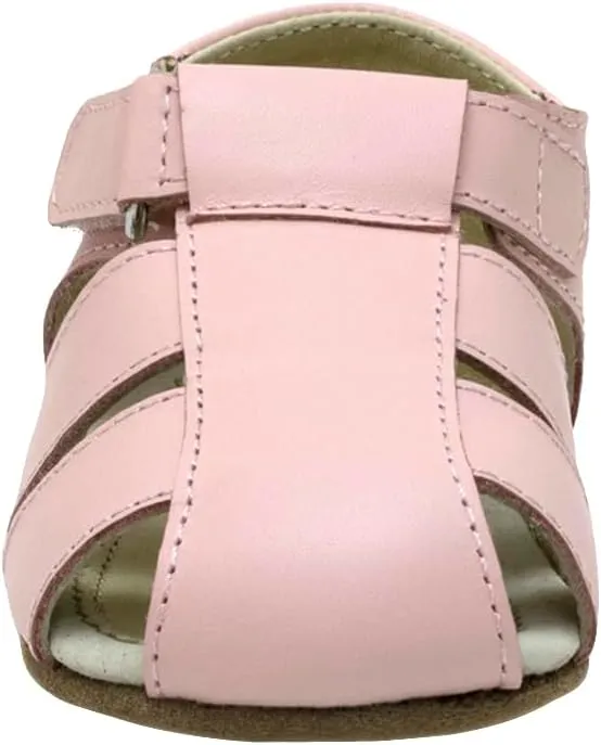 Robeez First Kicks Baby Girl and Unisex Sandals for Infant/Toddlers - 0-24 Months