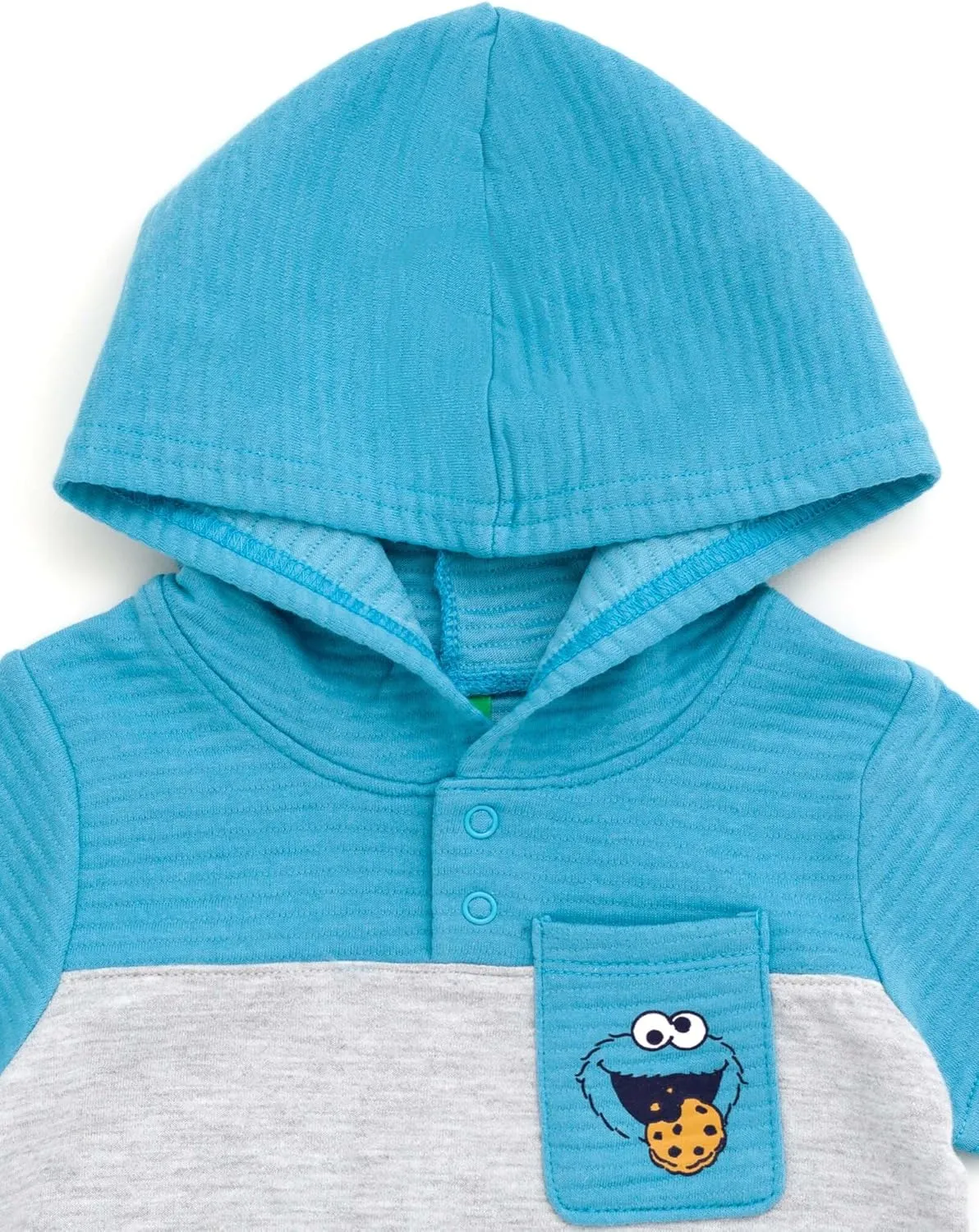 Sesame Street Pullover Hoodie and French Terry Shorts Newborn to Little Kid Sizes (Newborn - 5)