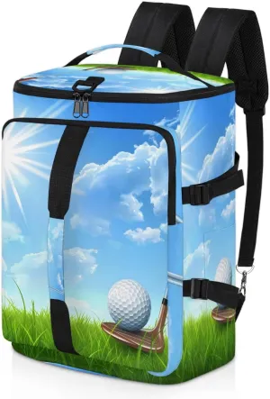 Sports Golf Travel Backpack Carry On Flight Approved for Men Women, Lightweight Large Luggage Weekender Casual Daypack Backpacks for Traveling Airplane