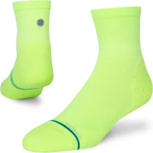 Stance Run Light Quarter - Unisex Socks - Ankle Protection - Active Fabric - Channeled-air Cushioning Volt SM (US Men's Shoe 3-5.5, Women's Shoe 5-7.5) One Size