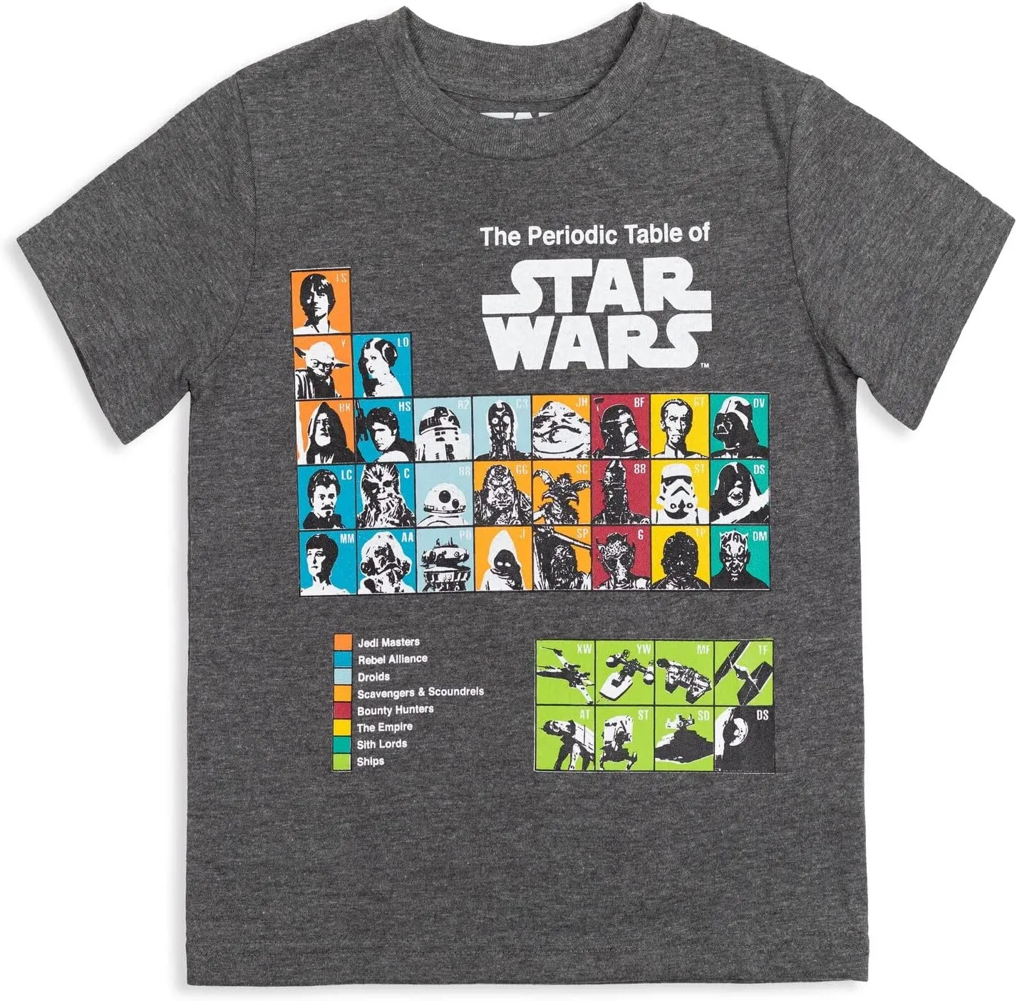 STAR WARS The Mandalorian Darth Vader Chewbacca Stormtrooper 3 Pack T-Shirts Infant to Big Kid