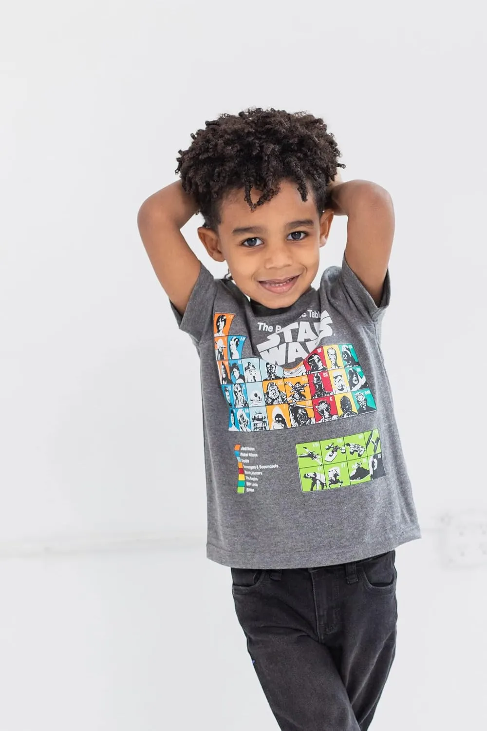 STAR WARS The Mandalorian Darth Vader Chewbacca Stormtrooper 3 Pack T-Shirts Infant to Big Kid