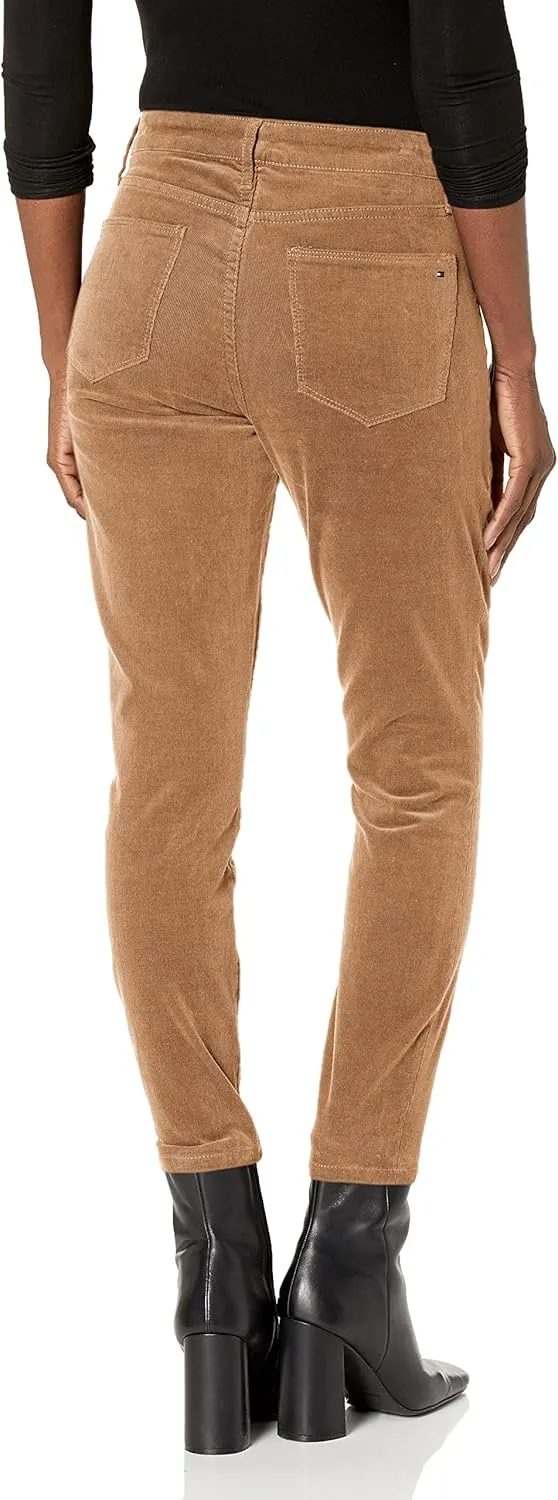 Tommy Hilfiger Women's Cords Casual Corduroy Ankle Skinny